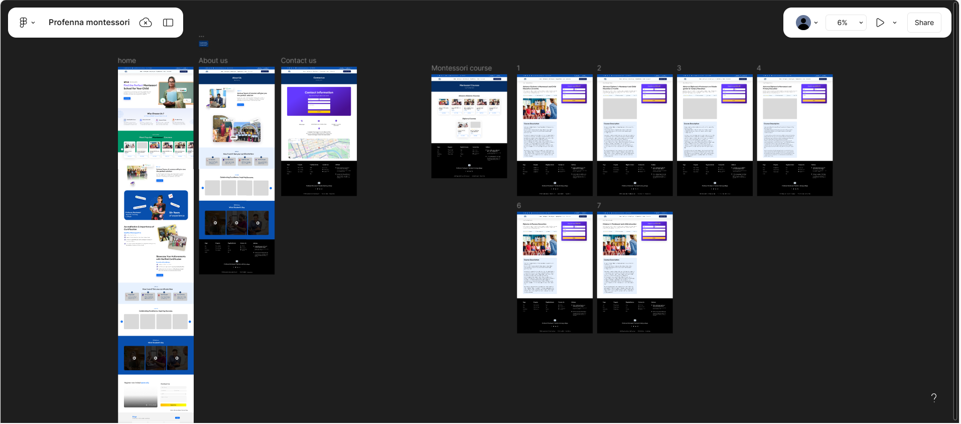 UI/UX Project - Portfolio Website